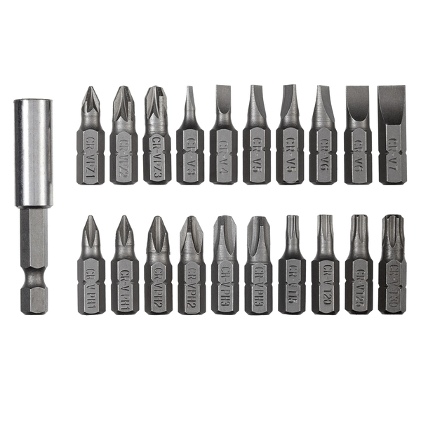 Jogo Bits 25mm 20 peças Dexter