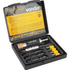 Jogo Bits Ponteira Escariadores Com 11 Peças Enc 1/4 Vonder