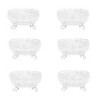 Jogo Bowls Em Cristal Wolff Starry 11x7cm 6 Peças