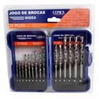 Jogo Broca Widea 15 Peças Com Estojo Conex
