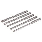 Jogo Brocas para Concreto SDS Plus 6 a 12mm 5 peças Dexter