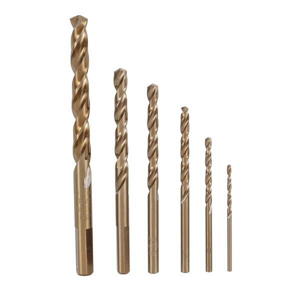 Kit Brocas para Metal 2mm a 8mm 10 Peças Dexter Pro