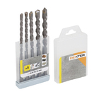 Jogo Brocas para Multimaterial 6mm a 12mm 5 Peças Dexter