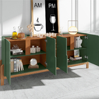 Jogo Buffet 1.9 E Bar Office Verde Oliva Cedro