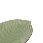 Jogo C/2 Pratos Travessas Folha Bananeira