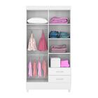 Jogo Cabeceira E Guarda Roupa Frankfurt Branco