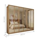 Jogo Cabeceira E Roupeiro Dionísio Buriti Off White