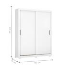 Jogo Cabeceira E Roupeiro Giano Branco