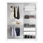 Jogo Cabeceira E Roupeiro Giano Branco