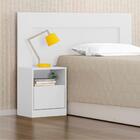 Jogo Cabeceira E Roupeiro Giano Branco