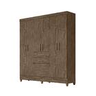 Jogo Cabeceira E Roupeiro Paradise Wood