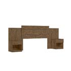 Jogo Cabeceira E Roupeiro Paradise Wood