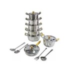 Jogo Caçarolas  Frigideira  Caldeirão Restaurante + Brinde