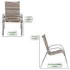 Jogo Cadeiras 6un E Mesa De Centro Colombia Para Edicula Jard