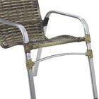 Jogo Cadeiras E Mesa Adaptada Alumínio Trama Para Área, Jardi