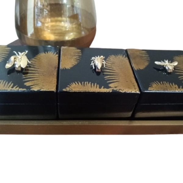 Jogo Caixa De Mdf Decorativa 3 Peças