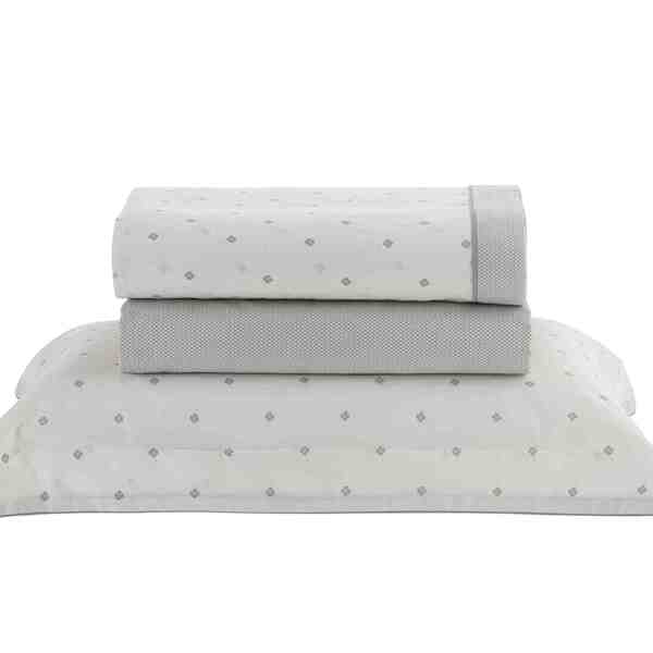 Jogo Cama 4 Peças King Vintage Trevos Kacyumara