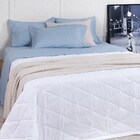 Jogo Cama Casal Buddemeyer 180 Fios Basic Percalle Azul 017