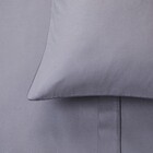 Jogo Cama Casal Buddemeyer 180 Fios Basic Percalle Chumbo 018