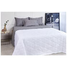 Jogo Cama Casal Buddemeyer 180 Fios Basic Percalle Chumbo 018