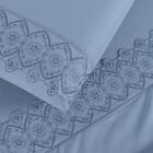 Jogo Cama Casal Cherry Bordado Inglês 4pç 100% Poliéster - Se