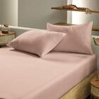 Jogo Cama De Simples Altenburg 3pc Liso Toque Acetinado Rosa