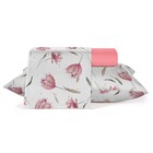Jogo Cama Estampado 03 Pç Ternura Plus Solteiro Teka Tulipes