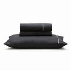 Jogo Cama King Artex Total Mix Clean 180 Fios Tintos Preto