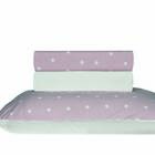 Jogo Cama King Poá Rose Sofee Kacyumara