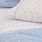 Jogo Cama King Scavone 200 Fios Básico Stella Azul