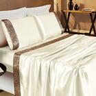 Jogo Cama Lençol África King Cetim Charmousse Animal Print 4