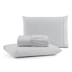 Jogo Cama Lençol Bali King Percal 180 Fios 100% Algodão Ponto