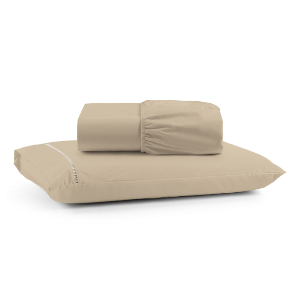 Jogo Cama Lençol Bali Solteiro Percal 180 Fios 100% Algodão P