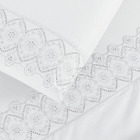 Jogo Cama Lençol Bouclê King Micro Percal 200 Fios C/ Laise B