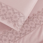 Jogo Cama Lençol Bouclê King Micro Percal 200 Fios C/ Laise B