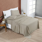 Jogo Cama Lençol Bouclê King Micro Percal 200 Fios C/ Laise B