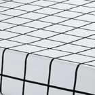 Jogo Cama Lençol Brooklyn Solteiro Quadriculado Micropercal 2