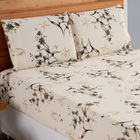 Jogo Cama Lençol Bruny Casal Percal Estampado 180 Fios 3 Peça