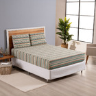 Jogo Cama Lençol Bruny Casal Percal Estampado 180 Fios 3 Peça