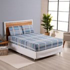 Jogo Cama Lençol Bruny Queen Percal Estampado 180 Fios 3 Peça