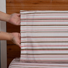 Jogo Cama Lençol Bruny Queen Percal Estampado 180 Fios 3 Peça