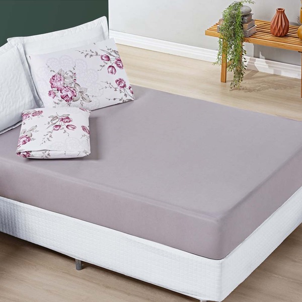 Jogo Cama Lençol Celi Solteiro Micropercal 200 Fios 2 Peças -