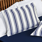 Jogo Cama Lençol Daily King Malha Algodão Listrado 3 Peças -