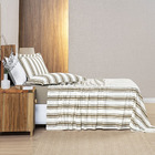Jogo Cama Lençol Daily Solteiro Malha 100% Algodão Listrado 3
