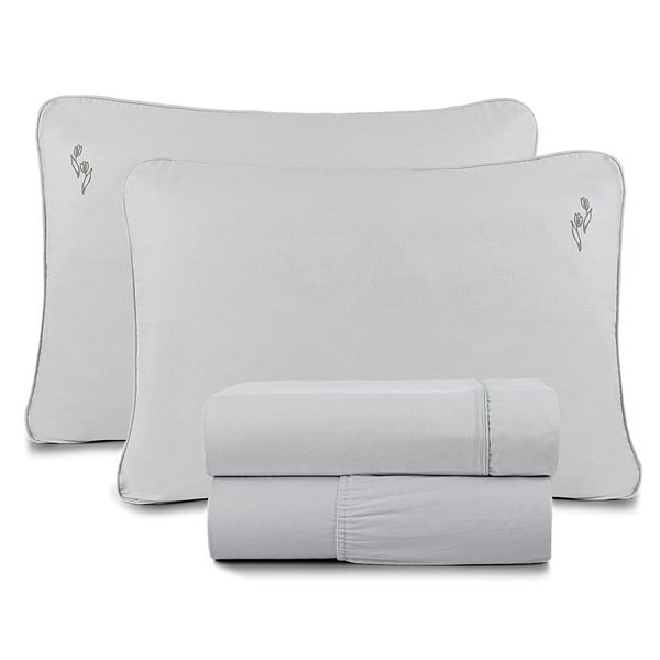 Jogo Cama Lençol Diana Casal Padrão Percal 200 Fios 100% Algo