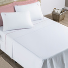 Jogo Cama Lençol Diana Queen Percal 200 Fios 100% Algodão 4 P