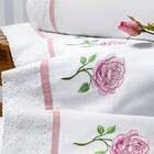 Jogo Cama Lençol Elô Queen 4 Peças Branco