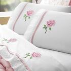 Jogo Cama Lençol Elô Queen 4 Peças Branco