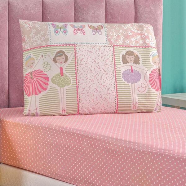 Jogo Cama Lençol Fantasy Solteiro Infantil Microfibra 2 Peças