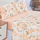 Jogo Cama Lençol Fiore Casal Padrão Estampado 180 Fios 100% A